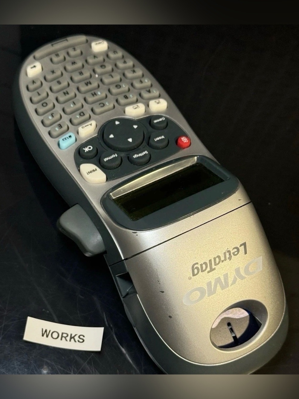 Dymo Letratag Label Maker LT-100H HandHeld TESTED Works - Picture 3 of 6